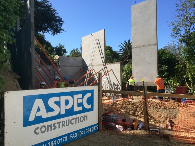 Commercial construction Wellington Construction company Lower H